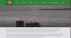Desktop Screenshot of parintinsfestival.com.br